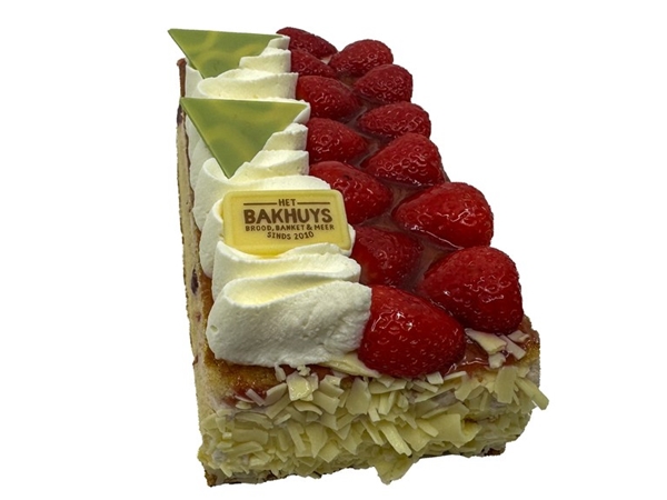 Aardbei Slagroom Schnitte